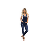 Women'S Juniors Rolled Cuffs Ankle Length Overalls