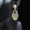 18 Karat Gold Pendant Earrings