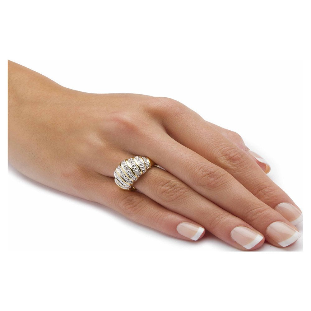 Diamond Accent Pave-Style Dome Ring